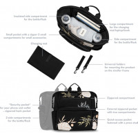 LIONELO Prebaľovacia taška, batoh Cube Lovin