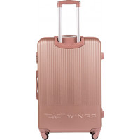 Moderný cestovný kufor WILL - vel. L - rose gold