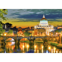 ENJOY Puzzle Bazilika svätého Petra, Vatikán 1000 dielikov