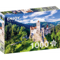 ENJOY Puzzle Branský hrad v lete, Rumunsko 1000 dielikov