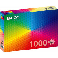 ENJOY Puzzle Kaleidoskopická dúha 1000 dielikov