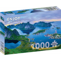 ENJOY Puzzle Lofoty, Nórsko 1000 dielikov
