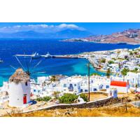 ENJOY Puzzle Ostrov Mykonos, Grécko 1000 dielikov
