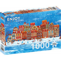 ENJOY Puzzle Pripravení na Vianoce 1000 dielikov