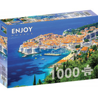 ENJOY Puzzle Staré mesto Dubrovník, Chorvátsko 1000 dielikov