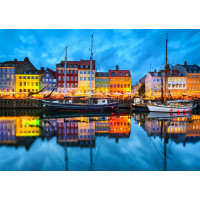 ENJOY Puzzle Starý kodanský prístav 1000 dielikov