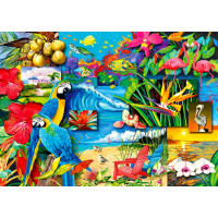 ENJOY Puzzle Tropické poklady 1000 dielikov