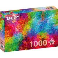 ENJOY Puzzle Výbuch farieb 1000 dielikov