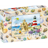 ENJOY Puzzle Zábava na slniečku 1000 dielikov