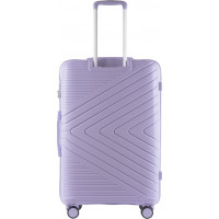 Moderný cestovný kufor WAY - vel. L - svetlo fialový - TSA zámok
