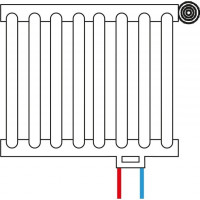 Pripojovací ventil A1 - spodné priame pripojenie - kompletná sada