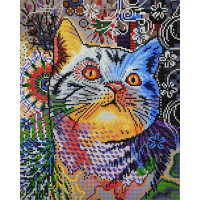 VIMALOR Diamantové maľovanie Mačka 34x43cm