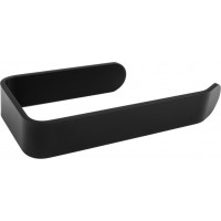 Držiak toaletného papiera na nalepenie 3M 16x8x3 cm - čierna farba