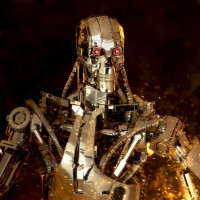METAL EARTH 3D puzzle The Terminator: T-800 Endoskeleton (ICONX)