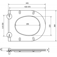 Duroplast WC sedátko MEXEN SlimBall - softclose - biele, 39050100