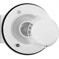 Sifón do sprchovej vaničky REA LOW PROFILE WP-02 - 90 mm - biely