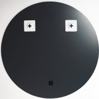 Okrúhle zrkadlo LOFT 60 cm - bezrámové