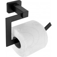 Držiak toaletného papiera REA ERLO 04 - kovový - čierny matný