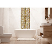 Keramická mozaika CUBE 30x30 cm - zlatá mix