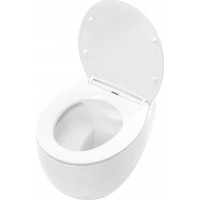Závesné WC Rea LARS - rimless - biele