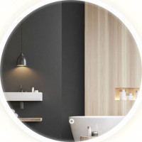Okrúhle zrkadlo REA 70 cm - s LED podsvietením
