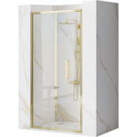 Sprchové dvere Rea RAPID Fold 80 cm - zlaté