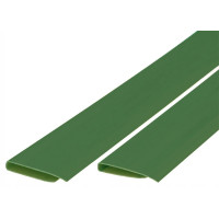 Ukončovacia lišta na clonu na plot - imitácia bambusu - 100 cm - zelená
