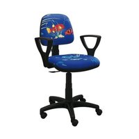 Detská otočná stolička KEVIN - RYBIČKY