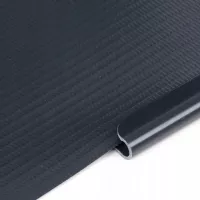 Clona na drôtený plot PVC - 19x3500 cm - šedá