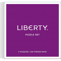 GALISON Štvorcové puzzle Liberty: Sila lásky 4x200 dielikov