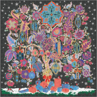 GALISON Štvorcové puzzle Liberty: Vianočný strom života 500 dielikov