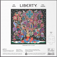 GALISON Štvorcové puzzle Liberty: Vianočný strom života 500 dielikov