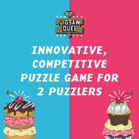 RIDLEY&#39;S GAMES Puzzle Duel Sladké zúčtovanie: Donut vs Cupcake 2x70 dielikov