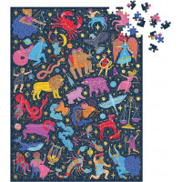 GALISON Metalické puzzle Súhvezdie 101: Pozorovanie hviezd 500 dielikov