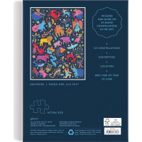 GALISON Metalické puzzle Súhvezdie 101: Pozorovanie hviezd 500 dielikov