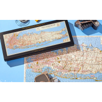 GALISON Panoramatické puzzle Mapa filmového New Yorku 1000 dielikov