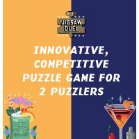 RIDLEY&#39;S GAMES Puzzle Duel Koktailový súboj: Piňa Colada vs Manhattan 2x70 dielikov