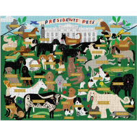 GALISON Puzzle Maznáčikovia prezidentov 2000 dielikov
