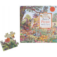 MAGIC CAT Puzzle Medvedí piknik 100 dielikov