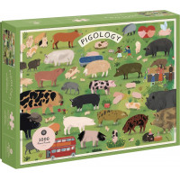 PRINCETON ARCHITECTURAL PRESS Puzzle Pigology 1000 dielikov