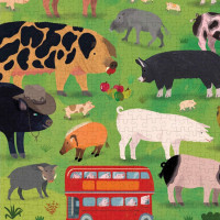 PRINCETON ARCHITECTURAL PRESS Puzzle Pigology 1000 dielikov