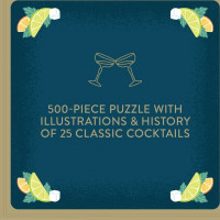 RIDLEY&#39;S GAMES Puzzle Pre milovníkov koktailov 500 dielikov