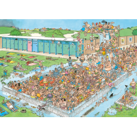 JUMBO Puzzle JvH Hromada v bazéne 1000 dielikov