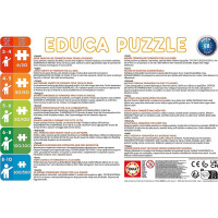 EDUCA Puzzle Medzi živlami 2x100 dielikov