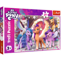 TREFL Puzzle My Little Pony: Šťastný deň MAXI 24 dielikov