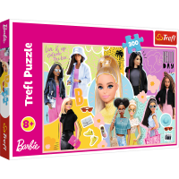 TREFL Puzzle Tvoja obľúbená Barbie 300 dielikov