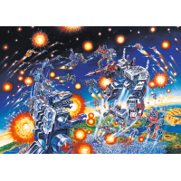 TREFL Puzzle UFT Transformers: Deceptikoni 1000 dielikov