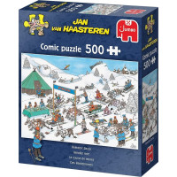 JUMBO Puzzle JvH Preteky sobiech záprahov 500 dielikov