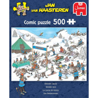 JUMBO Puzzle JvH Preteky sobiech záprahov 500 dielikov