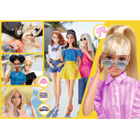 TREFL Trblietavé puzzle Barbie 100 dielikov